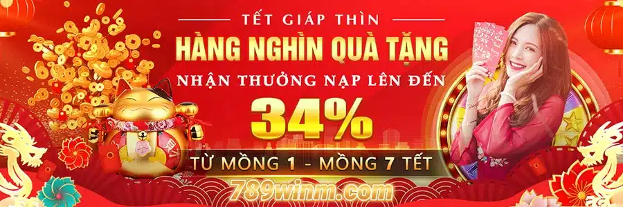 789 WIN Thưởng Nạp Tiền Tết