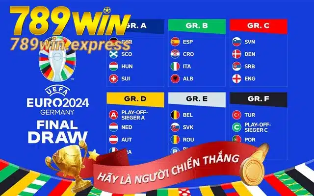 Không Lo Rủi Ro Khi Cá Cược Giải EURO Tại 789 WIN